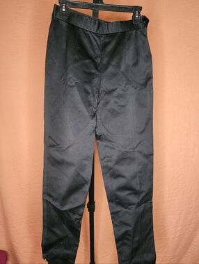 Moschino Black Cropped Dress Pants